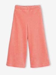 Girls-Wide Corduroy Trousers for Girls