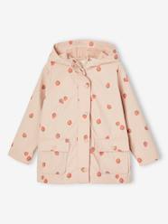 Girls-Printed hooded raincoat for girls