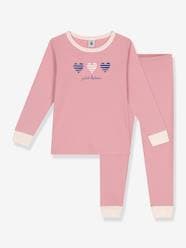 Girls-Nightwear-Cotton Pyjamas for Girls, PETIT BATEAU