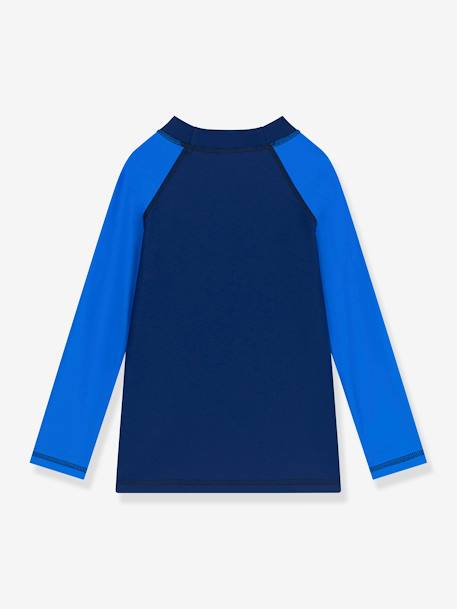 UV-Protection T-Shirt for Children, PETIT BATEAU blue 