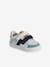 Hook&Loop Leather Trainers for Babies ecru+set white 