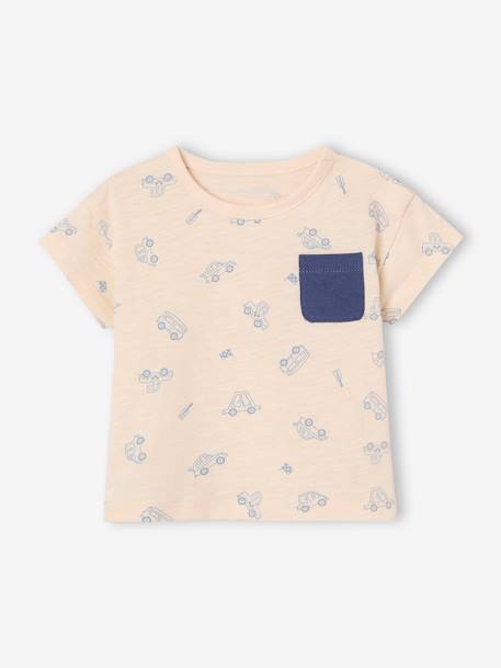 T-Shirt & Fleece Trousers Set for Babies indigo 