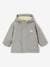 3-in-1 mid-season baby parka with detachable sherpa gilet sage green 