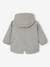 3-in-1 mid-season baby parka with detachable sherpa gilet sage green 