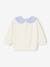 Sweatshirt with Peter Pan Collar, for Babies ecru 