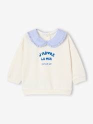 Baby-Sweatshirt with Peter Pan Collar, for Babies