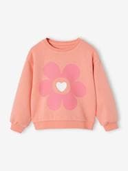 Basics Sweatshirt with Motif for Girls