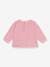 Sweatshirt in Plain Cotton for Babies, PETIT BATEAU rose 