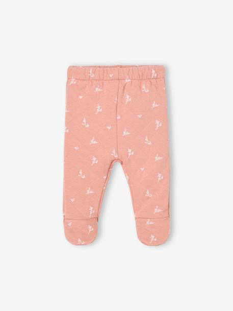 Floral newborn outfit rose 