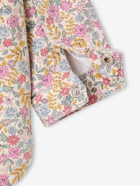 Printed Canvas Jacket for Babies multicoloured 