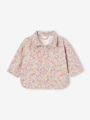 Baby-Outerwear-Printed Canvas Jacket for Babies