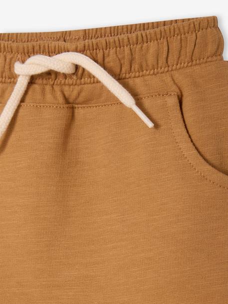 Bermuda Shorts in Fleece for Baby Boys aqua green+blue+BROWN MEDIUM SOLID+caramel+Dark Blue+Dark Blue Stripes 