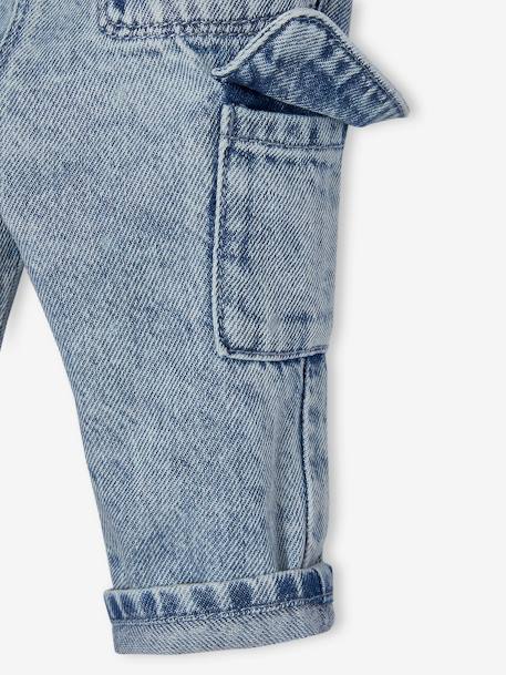 Baby battle jeans with elasticated waist double stone 