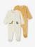 Pack of 2 velvet sleepsuits yellow 