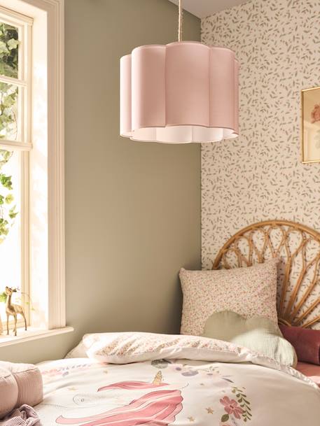 Two-tone flower lampshade rose 