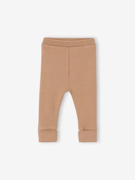 Progressive leggings for Babies, BASICS beige+cocoa+navy blue+rose 