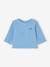 Baby shirt in cotton gauze pale blue 