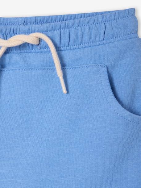 Bermuda Shorts in Fleece for Baby Boys aqua green+blue+BROWN MEDIUM SOLID+caramel+Dark Blue+Dark Blue Stripes 