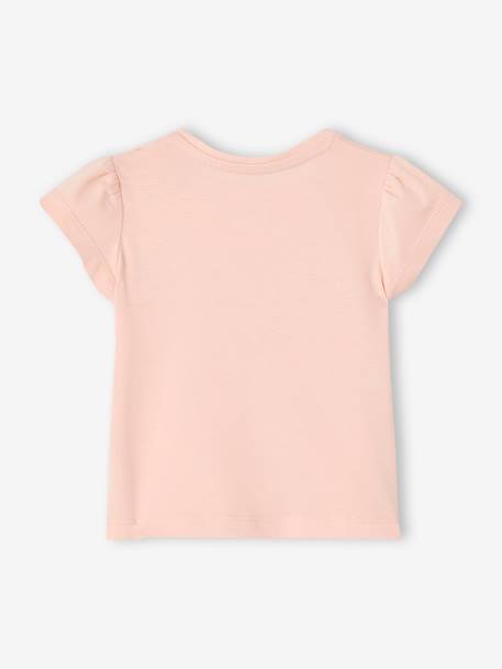 Pack of 2 short-sleeved baby t-shirts - BASICS pale pink+sky blue 