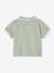 Polo Shirt with Embroidery on the Chest, for Baby Boys Dark Blue+sage green 