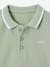 Polo Shirt with Embroidery on the Chest, for Baby Boys Dark Blue+sage green 