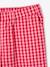 Blouse + 7/8-Length Trouser Combo for Girls red+sage green+sweet pink 