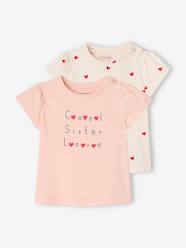 Baby-Pack of 2 short-sleeved baby t-shirts - BASICS