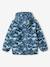 Reversible lightweight puffer jacket for boys ocean blue 