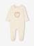 Pack of 2 Safari baby sleepsuits camel 