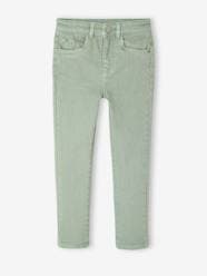 Slim-fit trousers for girls with a slim build