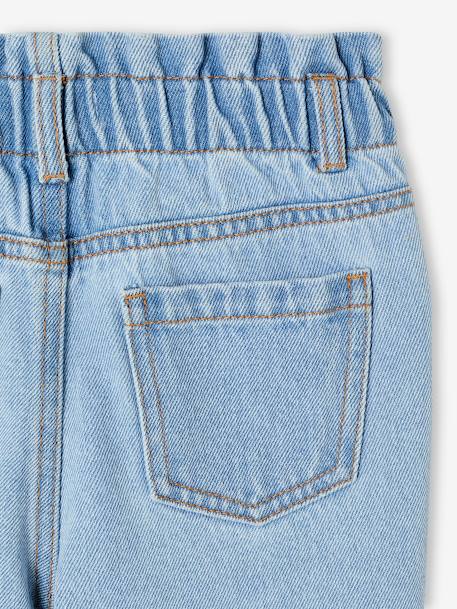 Paperbag Jeans, Heart-Shaped Pockets, for Girls brut denim+light blue+medium blue 