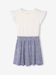 Girls-2-in-1-Effect Dress for Girls