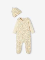 Baby-Newborn gift set: bodysuit + dungarees + hat