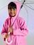 Hooded raincoat for girls rose 