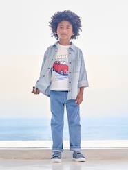 Boys-Denim-effect cargo trousers for Boys