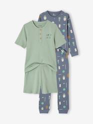 Boys-Pack of 2 Happy Pyjamas for Boys