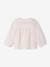 Baby cotton gauze shirt ochre+pale pink 