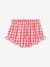 gingham dress and bloomers newborn set raspberry pink 