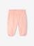 Baby girls' twill trousers pale pink 