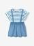 T-Shirt & Dungaree-Skirt Set for Babies double stone 