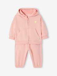 -Sports Combo: Zipped Hoodie & Bottoms, for Babies