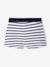 Bermuda Shorts in Fleece for Baby Boys aqua green+BROWN MEDIUM SOLID+Dark Blue+Dark Blue Stripes 