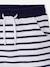 Bermuda Shorts in Fleece for Baby Boys aqua green+BROWN MEDIUM SOLID+Dark Blue+Dark Blue Stripes 