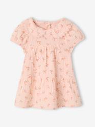 -Dress with Peter Pan collar for Baby Girls