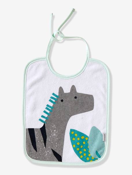 VERTBAUDET Pack of 7 Bibs Light Blue/Print 