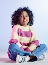 -Striped jumper for girls