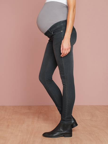 Maternity Slim Stretch Jeans - Inside Leg 30' Grey Denim 