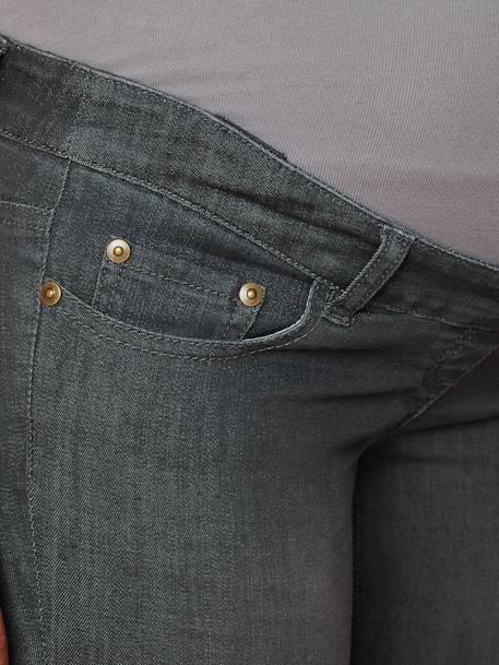 Maternity Slim Stretch Jeans - Inside Leg 30' Grey Denim 