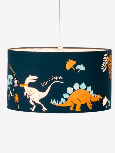 Ceiling Lampshade, Dinosaur Blue 