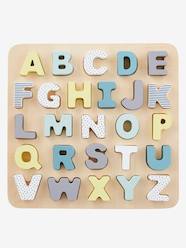 Toys-Educational Games-Puzzles-Wooden Alphabet Puzzle Board - FSC® Certified Wood